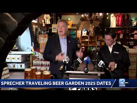 Sprecher Brewery Traveling Beer Garden announces dates for 2025