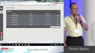 Dimitri Bellini - Aggregate Zabbix | Zabbix Conference 2015