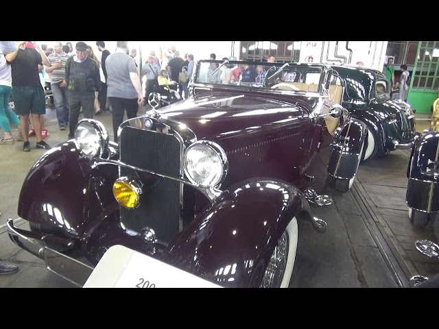 Mercedes 0 Roadster W21 Cabriolet 1936 Veteran Auto Oldtimer Show 18 V