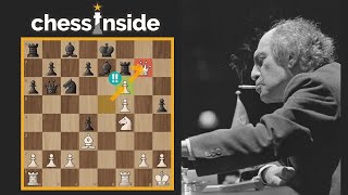 퀸이 잡히는데도 그냥 둔다고? 리가의 마술사, 미하일 탈(Mikhail Tal)  체스 명경기 #154