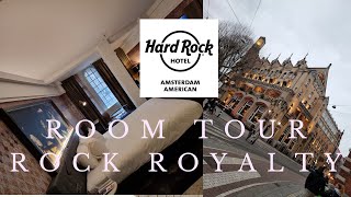 Hard Rock Hotel Amsterdam | ROOM TOUR | Rock Royalty Concierge Level | Luxury Hotel screenshot 2