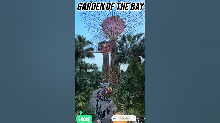 Garden of the bay #joy's stories #entertainment #travel #tower