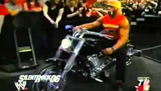 WWE ホーガン＆バイク WWE Wrekkin Python Power Slamcycle Vehicle with Hulk Hogan Action