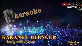 KAKANGE BLENGER KARAOKE Abang willi diyepali