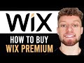 How To Buy Wix Premium Plan 2024