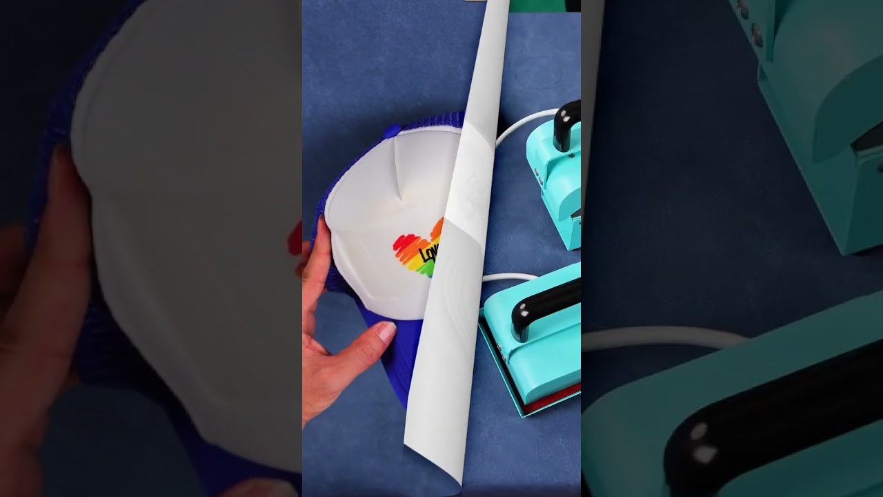 Heat Press + Hat Press = All in One 🔥🧢 