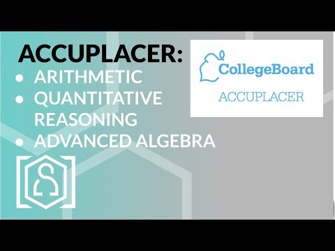 Video: Welk type wiskunde staat op de Accuplacer-test?