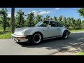 Porsche 930 turbo test drive