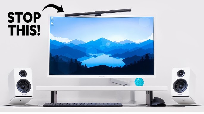 BenQ ScreenBar Halo Review & Why it's the MOST PREMIUM Monitor Light Bar! 