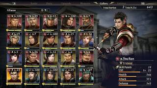 Warriors Orochi 4 (無双OROCHI3) - All Characters & Costumes So Far