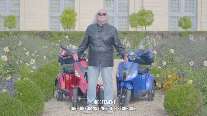 E-Trankily 2 Scooter électrique à 3 roues de fabrication française