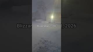 New England Blizzard February23, 2026. Lets take a walk!