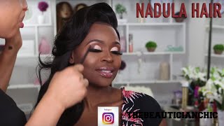 🍫 BEAUTIFUL HAIR AND MAKEUP TRANSFORMATION WOC |NADULA  HAIR screenshot 4