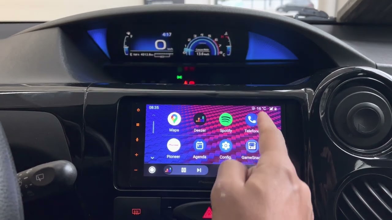 Toyota Etios 2017 Central Multimidia de 7' - ArtSomAuto