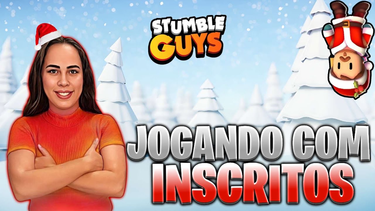 🔴​​​STUMBLE GUYS AO VIVO🔴​​BLOCK DASH LENDÁRIO💫JOGANDO COM OS  INSCRITOS💫​ RUMO A 31K💫CARINE JOGA 