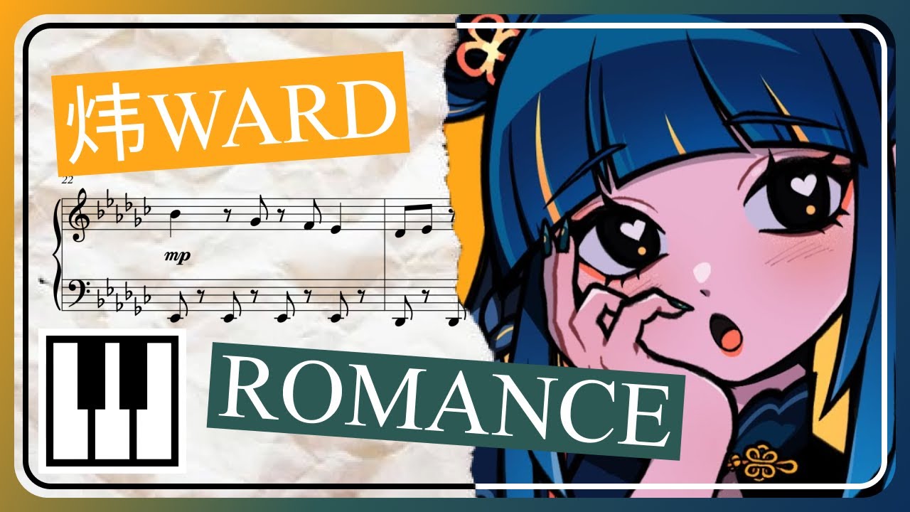 FLAVOR FOLEY - 炜WARD ROMANCE ft. Feng Yi [Piano Cover]