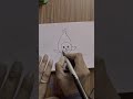 how to draw a seal 🦭 fish#viral youtube shorts #art #fun #drawing #painting #easy craft