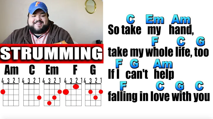 CAN'T HELP FALLING IN LOVE - ELVIS PRESLEY | STRUM...