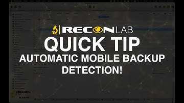 Automatic Mobile Backup Detection!