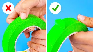GENIUS TAPE HACKS THAT WILL HELP YOU IN ANY SITUATION