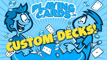 Creating Custom Card Decks for playingcards.io