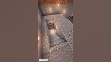 🚇 Metro Station in Minecraft | #Shorts