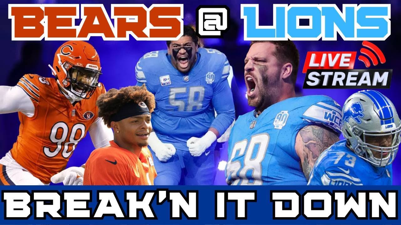 BEARS VS LIONS WEEK 11 BREAK'N IT DOWN YouTube