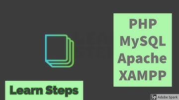XAMPP setup to prepare PHP environment.
