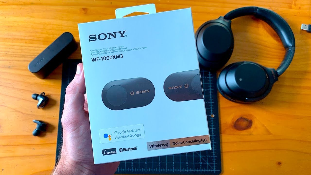 Sony Wf 1000xm3 Unboxing First Impressions Youtube