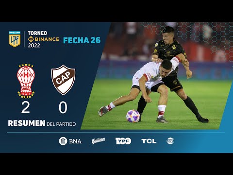 #TorneoBinance | Fecha 26 | resumen de Huracán - Platense