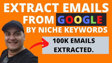 Email Extractor|Extracts Emails From Google By Keywords