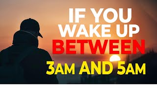 If You Wake Up Between 3am  5am SAY This Powerful Meditation Prayer (Christian Motivation)