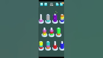 Nuts Sort Level 356 #gameplay #nutssort