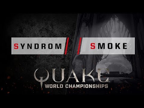 Quake - syndrom vs. smoke [1v1] - Quake World Championships - Ro16 EU Qualifier #3