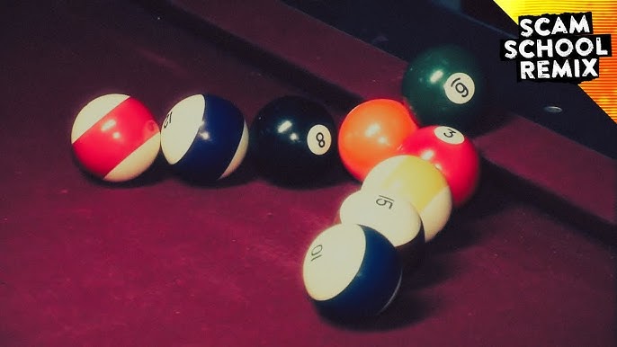 Fancy billiards, a top secret trick.#game #billiard