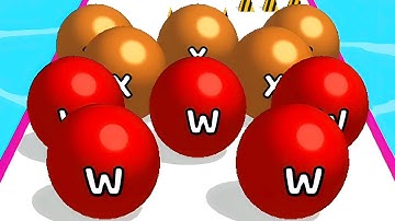 AZ Run ABC Ball Runner All Levels Gameplay Walkthrough (Android Ios) Level 700