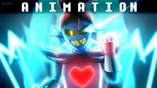 Glitchtale Fan Animation | 'THE TRUE HERO' (Undyne VS Betty Remaster)