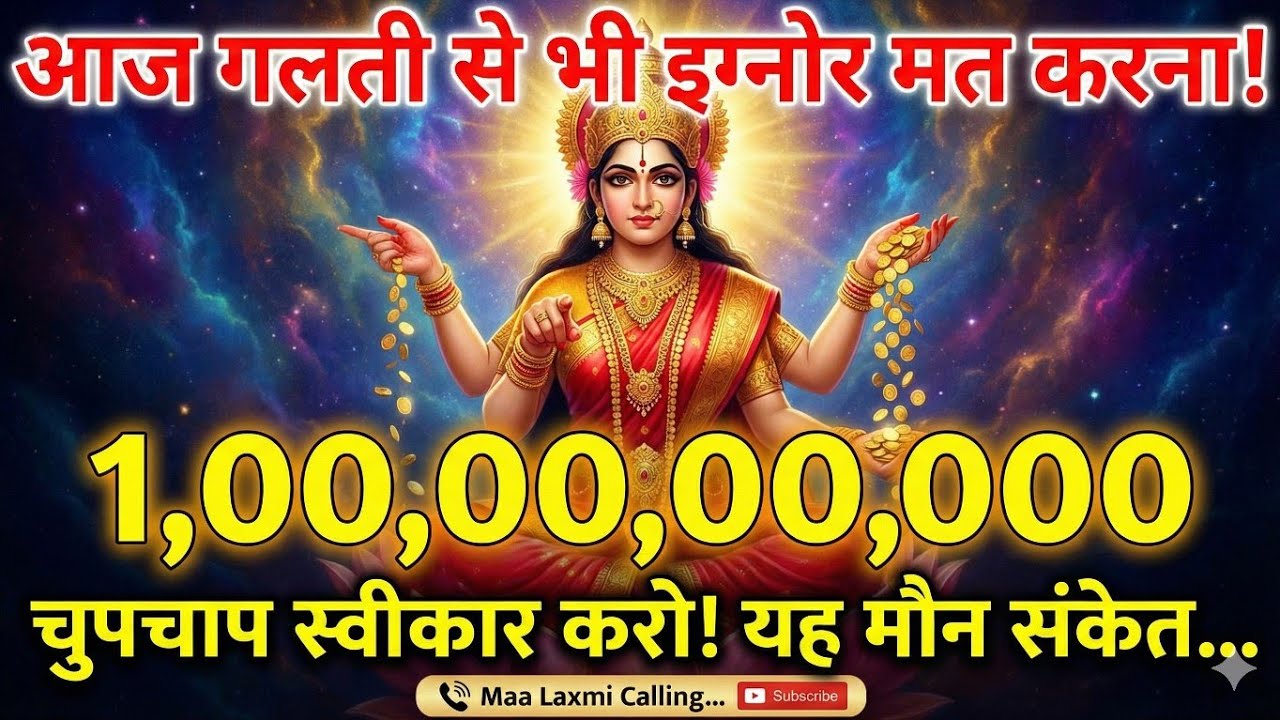 आज भी अगर नज़रअंदाज़ किया…तो यह मौन संकेतकिसी और @मां लक्ष्मी का आशीर्वाद #maa #motivation