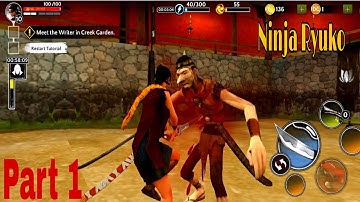 Ninja Ryuko Legend of shadow Hunter - Android Gameplay Part 1