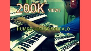 Humko Humise Churalo-mohabbatein indian Instrumental on keyboard Played By Subhranil chords