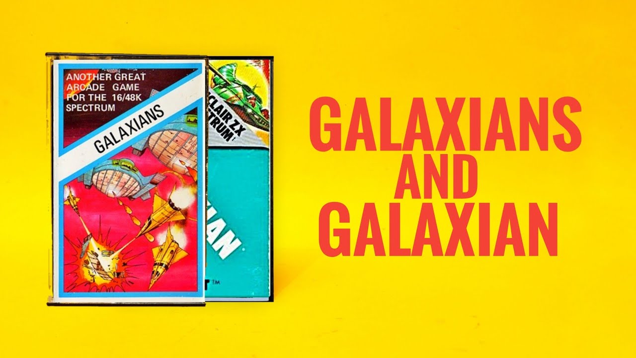 TeZ-X Spectrum Galaxian Galaxians - YouTube