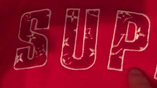 Ioffer Supreme X Louis Vuitton Walletarc Logo Crewneck