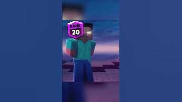 Herobrine vs Steve brawl star rank up 😈  #brawlstars #shorts #global  #brawlstarsgame