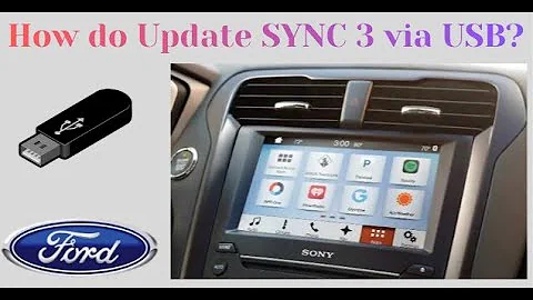 How to Update System Software Ford SYNC 3 (Step-by-Step USB Method)
