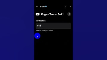 Crypto Terms. Part 1 Blum Code | Blum Today Verification Keyword |  Crypto terms. part 1 Blum Code