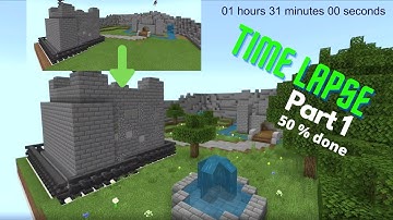 Minecraft Time Lapse: Capture the Flag Arena - Part 1