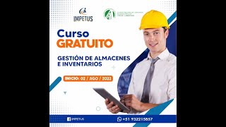 GESTIÓN DE ALMACENES E INVENTARIOS  CURSO GRATUITO