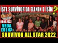 İşte Survivor 2022 All Star&#39;da Elenen Yarışmacı! Adaya Kim Veda Etti! İşte Elenen İsim! 9 Şubat 2022