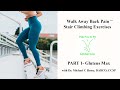 Walking Exercises for Back Pain- Stair Climbing Part 1- Gluteus Max Activation