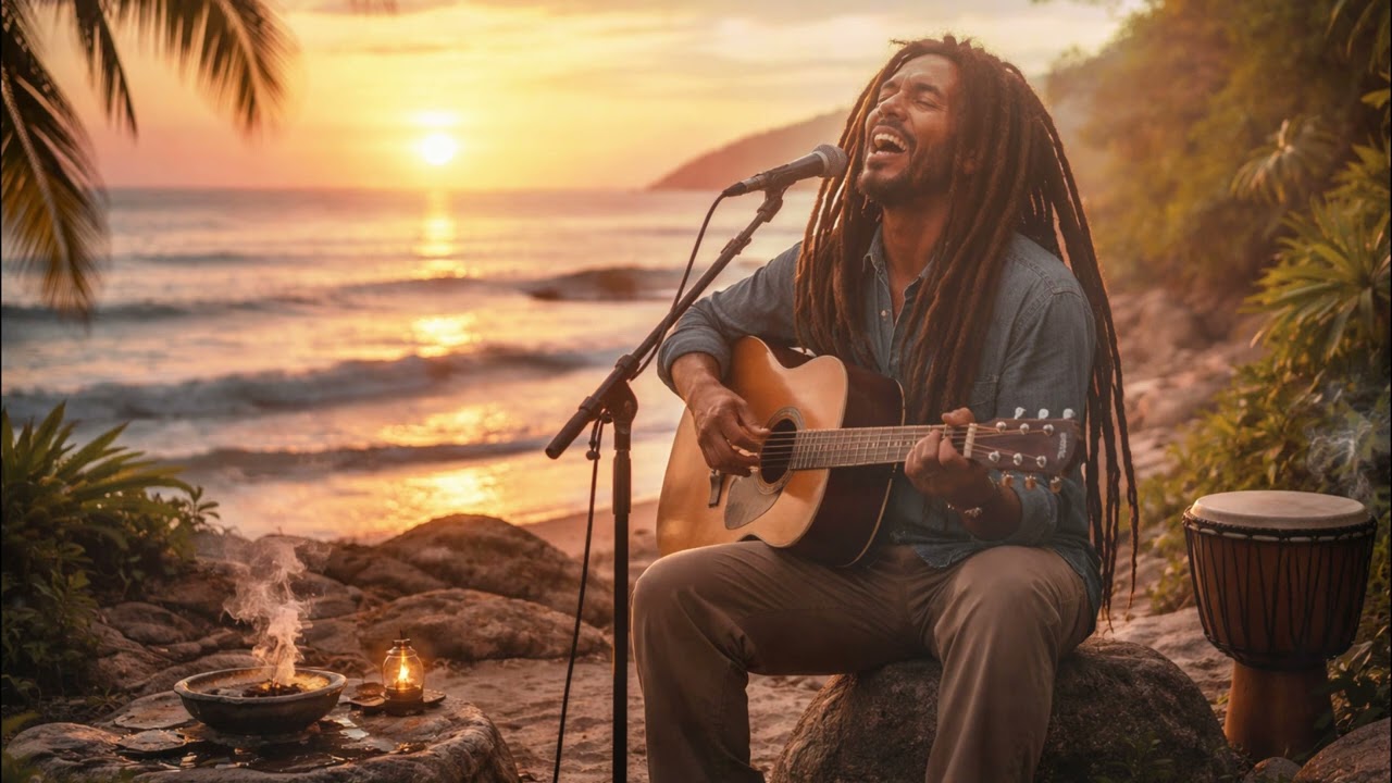 Rasta Ocean Energy | Reggae Chill Smoke | AI Roots Experience